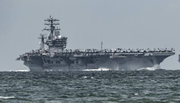 Video USS Nimitz Melintas di Perairan Aceh, TNI Tegaskan Sesuai Hukum Internasional
