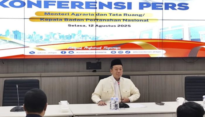 Menteri ATR/BPN Nusron Wahid Minta Maaf atas Pernyataan Soal Tanah Telantar