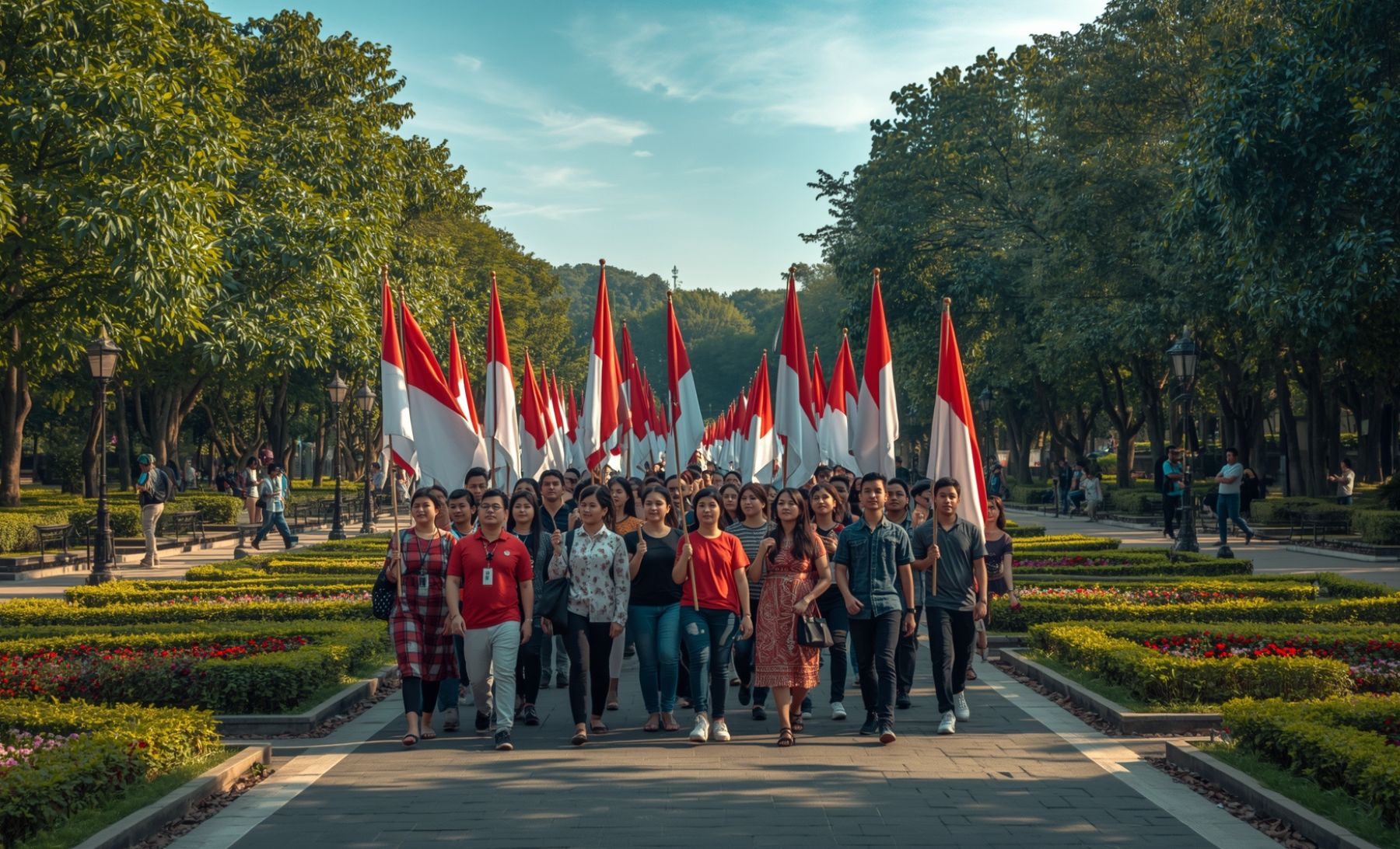 Pemprov DKI Anggarkan Rp 50 Miliar Bangun Taman Bendera Pusaka di Blok M