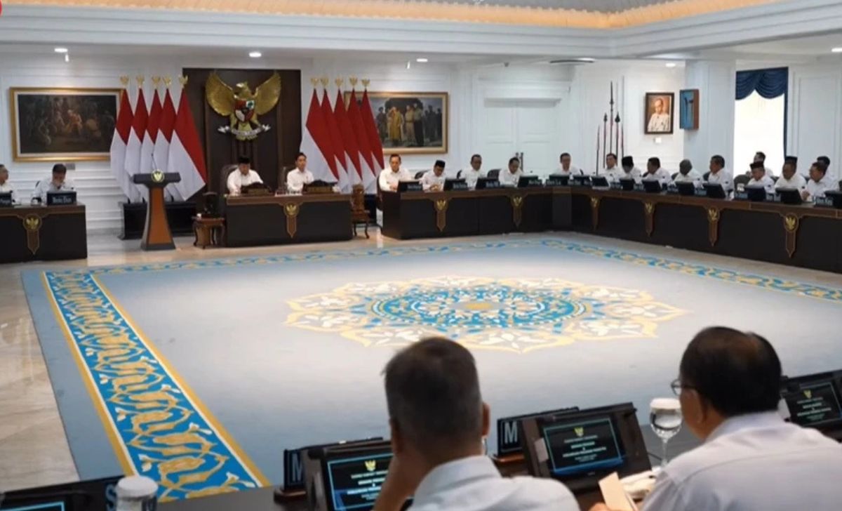 Presiden Prabowo Pimpin Sidang Kabinet Paripurna Bahas Prioritas Nasional