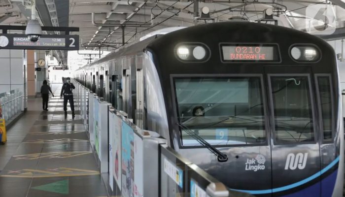 Dishub DKI Jakarta Gratiskan Tarif MRT dan LRT, Penumpang Hanya Bayar Rp1