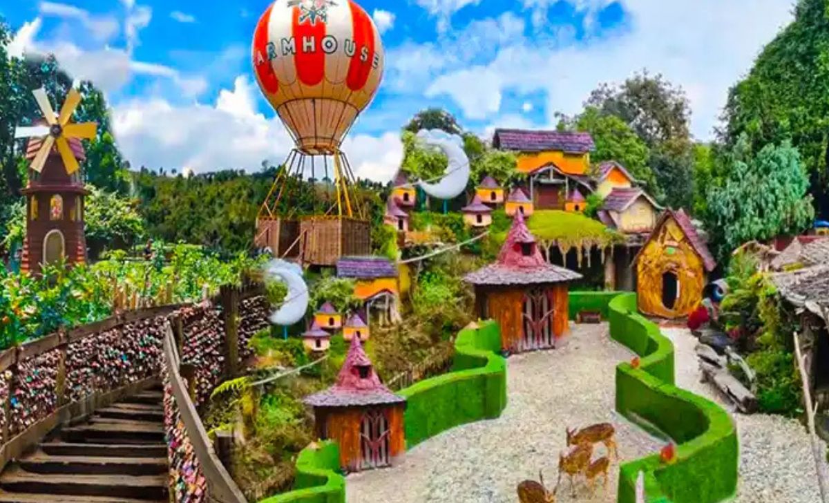 farmhouse tempat wisata di lembang